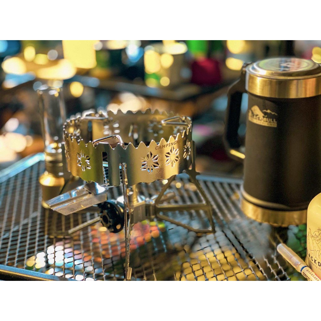 Campingmoon XD-3Fเตาแก๊สเดินป่า เตาแก๊สแมวมุม เตาแก๊สพกพา - รูปที่ 4