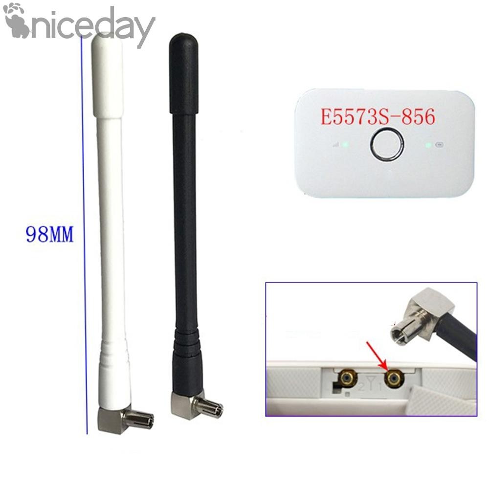 2 X Mini TS9 เสาอากาศสําหรับ ZTE (MF61) โมเด็ม 4G LTE MiFi Mobile WiFi Hotspot Part