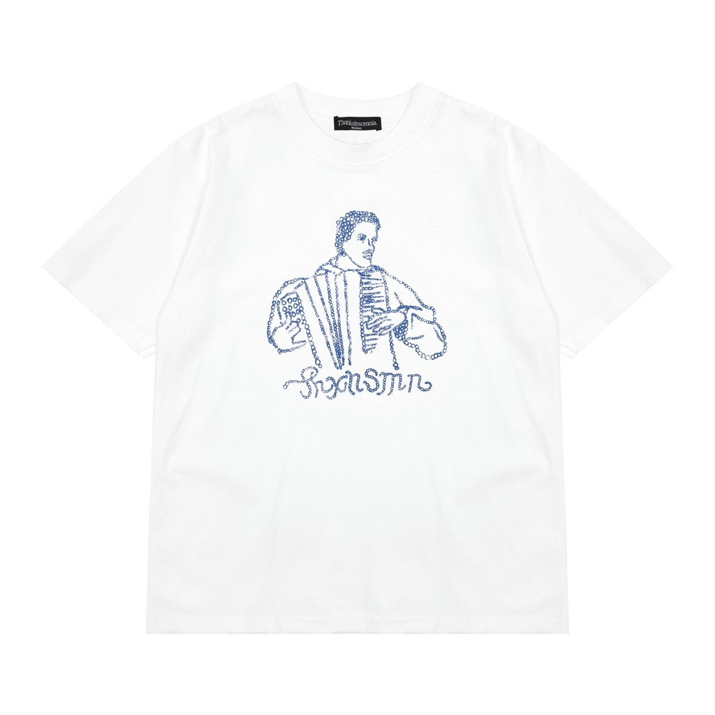 เสื้อยืด Florenz White Thanksinsomnia