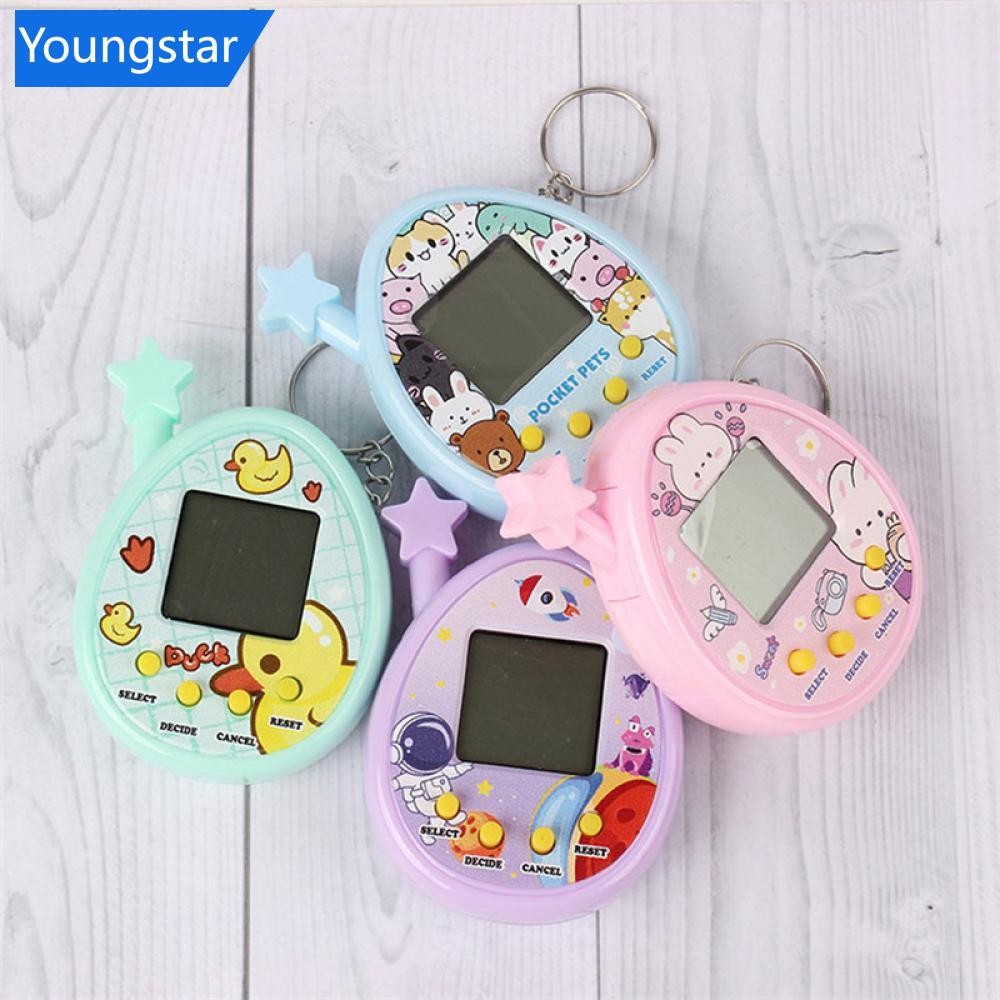 FFY Creative เกมสัตว์เลี้ยงอิเล็กทรอนิกส์ Tamagotchi ของเล่น 168 สัตว์เลี้ยงใน 1 สัตว์เลี้ยงเสมือนของเล่นอิเล็กทรอนิกส์เด็กมินิเกมมือถือ