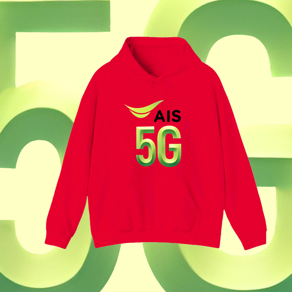 💗พร้อมส่ง💘 Hoodie M-3xl AIS5G X Billkin X BamBam แขนยาว Hoodie ชาย เสื้อกันหนาวคลุมด้วยผ้า