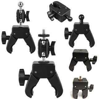 หนาปูหนีบสากลหมุนสดกล้องขาตั้งกล้องภายนอกสก์ท็อปรอบหลอดตาราง…