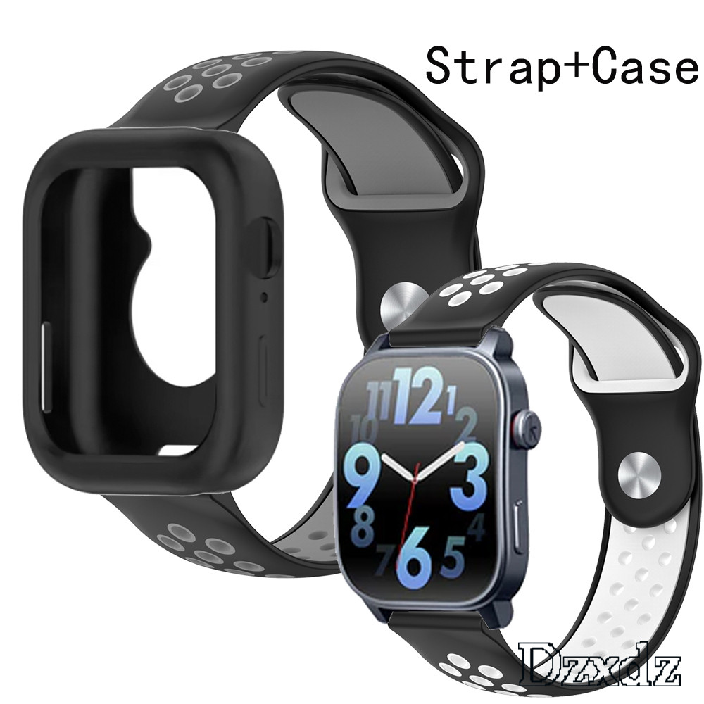 เคส Kieslect KS3 elite Case สายนาฬิกาหน้าจอฝาครอบป้องกันกันชนสําหรับ Kieslect KS 3 Smartwatch สายคล้