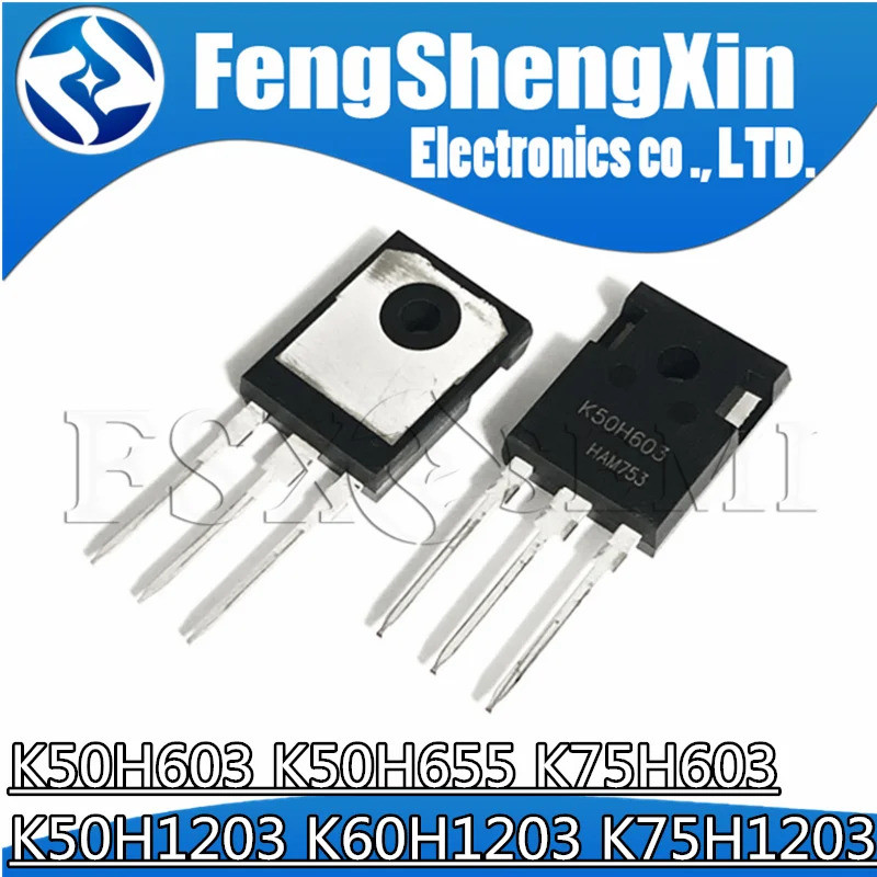 5 ชิ้น IKW50N60H3 IKW50N65H5 IKW75N60H3 IKW50N120H3 IKW60N120H3 IKW75N1203 K50H603 K1203 K1203 K1203