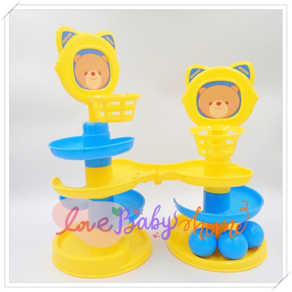 🐻 สไลเดอร์ลูกบอลพี่หมี Rolling Bear Ball Slide 🐾 | ฝึกสมาธิ สนุกเพลินทุกวัย