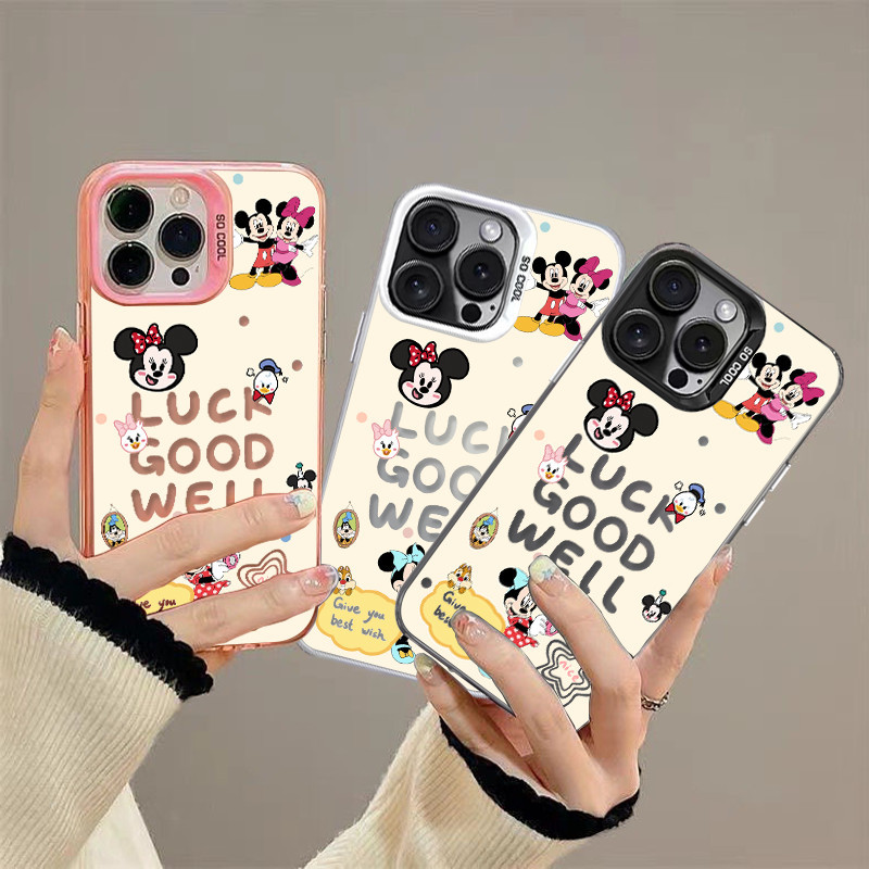 เคสกันกระแทกไอโฟน ลายมิกกี้ For IP11-16 ธรรมดา IP1-16 Pro/Pro max เคสไอโฟนทุกรุ่น #0601665