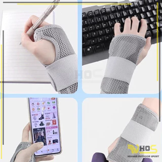 เฝือกไนล่อน เข้าเฝือกข้อมือรั้งป้องกัน Stabilizer อุปกรณ์พยุงข้อมือแบบปรับได้ สําหรับกีฬาและความปลอดภัย