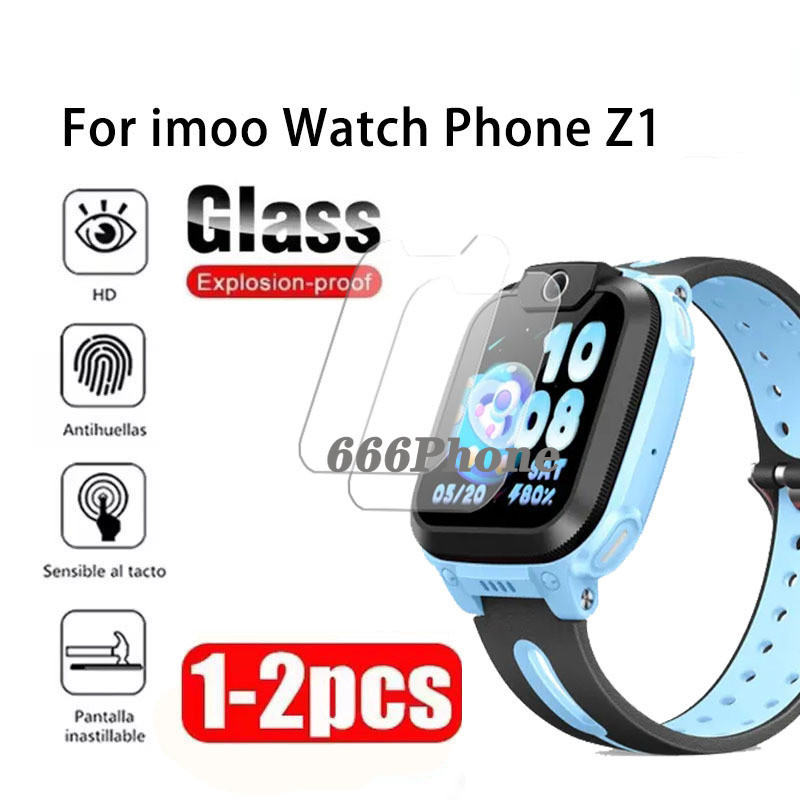 1-2 ชิ้นกระจกนิรภัยสําหรับ imoo Z1 Z7 Z10 Z9 Z8 Z6 Z5 Z2 Z8A Z7S Z7A Z6S Z6A Z5Q Z5A Z1S Z1S Z1Y Pro