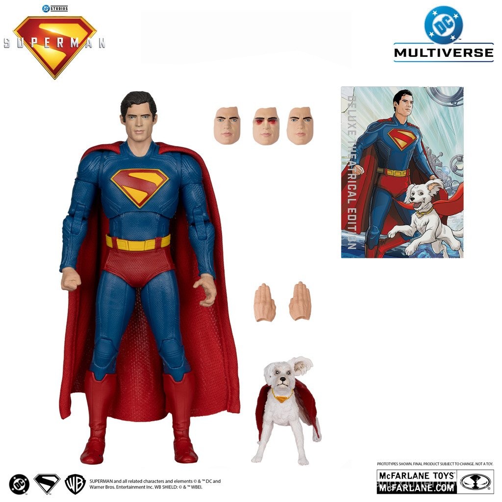 [คลังสินค้าพร้อม] mcfarlane mcfarlane DC Superman Movie Krypton Purto Amateur Monster Movable