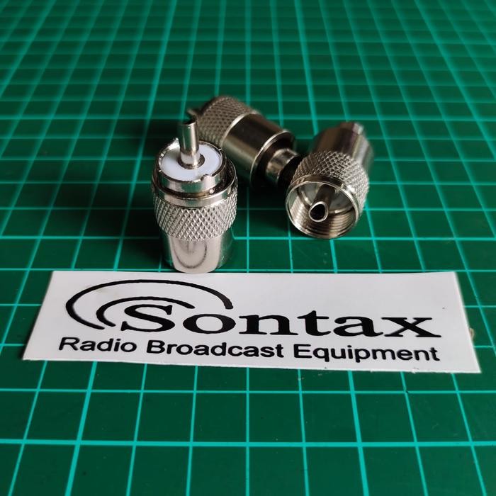 (READ DESCRIPTION!!) Connector pl rg58 Connector pl259 เสาอากาศ rg 58