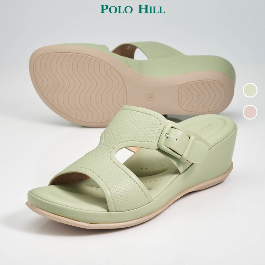 POLO HILL Ladies Slid On Wedges PLSW-LS5344