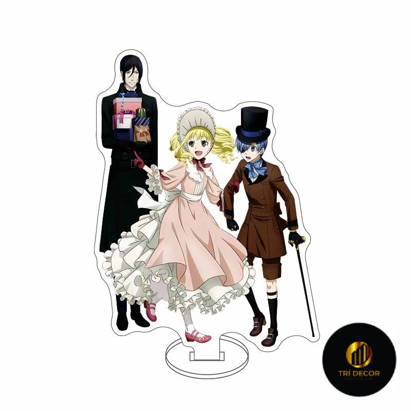 พวงกุญแจ, Standee Model Anime Black Butler Ceil Black Butler Study Desk Decorative