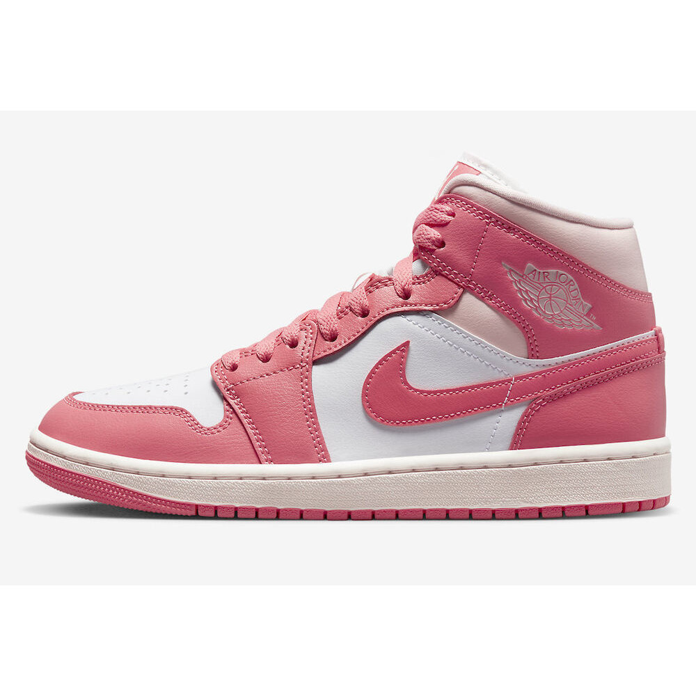 Nike Air Jordan 1 Mid Strawberry and Cream BQ6472-186 Womens New