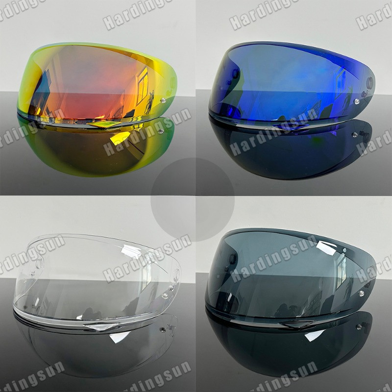 หมวกกันน็อครถจักรยานยนต์ Sun Visor Goggles เลนส์ Fit สําหรับ HJC C10 HJ-34P หมวกกันน็อค Anti UV Prot