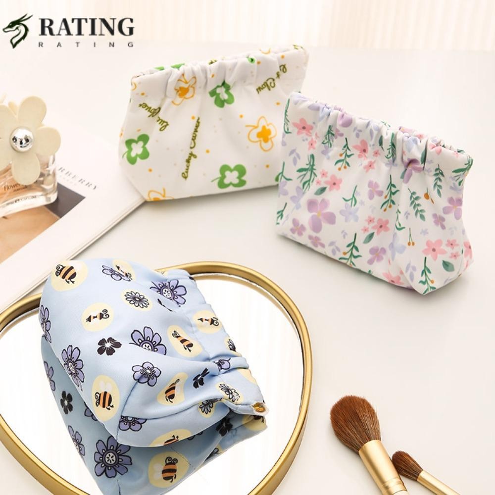 Ratin กระเป๋าจัดระเบียบเครื่องสําอาง, กระเป๋าแต่งหน้าลิปสติกแบบพกพา, กระเป๋าเก็บของขนาดเล็กน่ารัก Travel