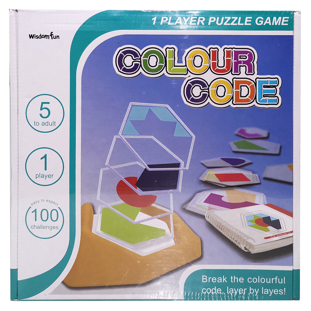 Game Puzzle Colour Code Layer Card Toy เกมปริศนา 2D ฝึกความคิด พัฒนาIQ สมาธิ