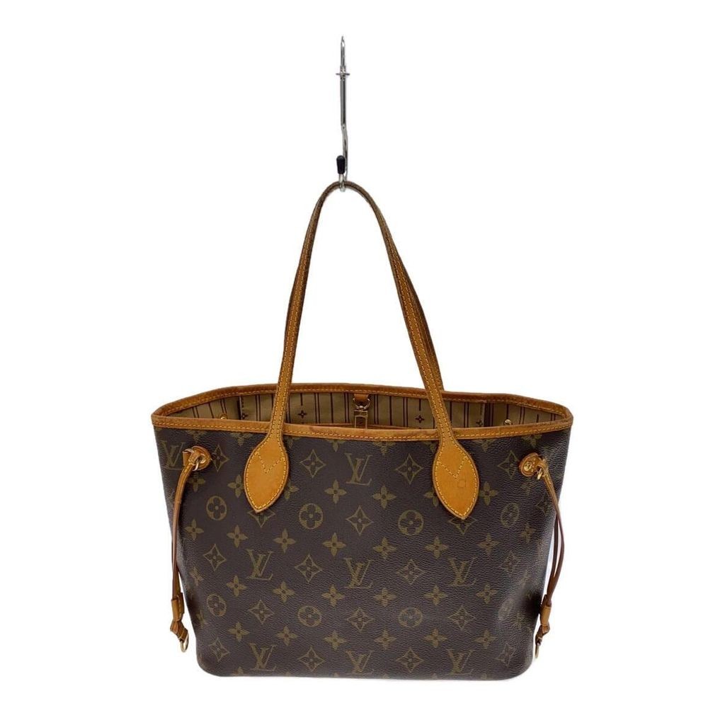 LOUIS VUITTON Tote Bag Neverfull PM_Monogram Canvas_BRW PVC BRW Direct from Japan Secondhand