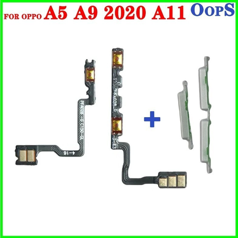 สําหรับ oppo A5 2020 A9 2020 A11 เปิดปุ่มปิด flex volume Up Down ปุ่ม flex สายริบบิ้น - รูปที่ 4