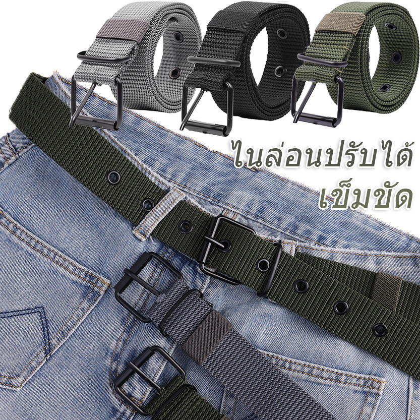เข็มขัดผ้าใบปรับได้ / ทํางานทหารยุทธวิธีสายรัดไนลอน / ผู้ชายผู้หญิงเข็มขัดกีฬากลางแจ้ง