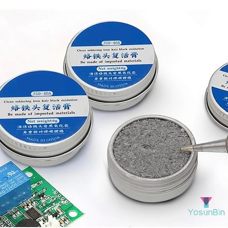 Yosunbin] หัวแร้ง Tinner Activator Tip Cleaner Remover Lead Free 6g ใหม่