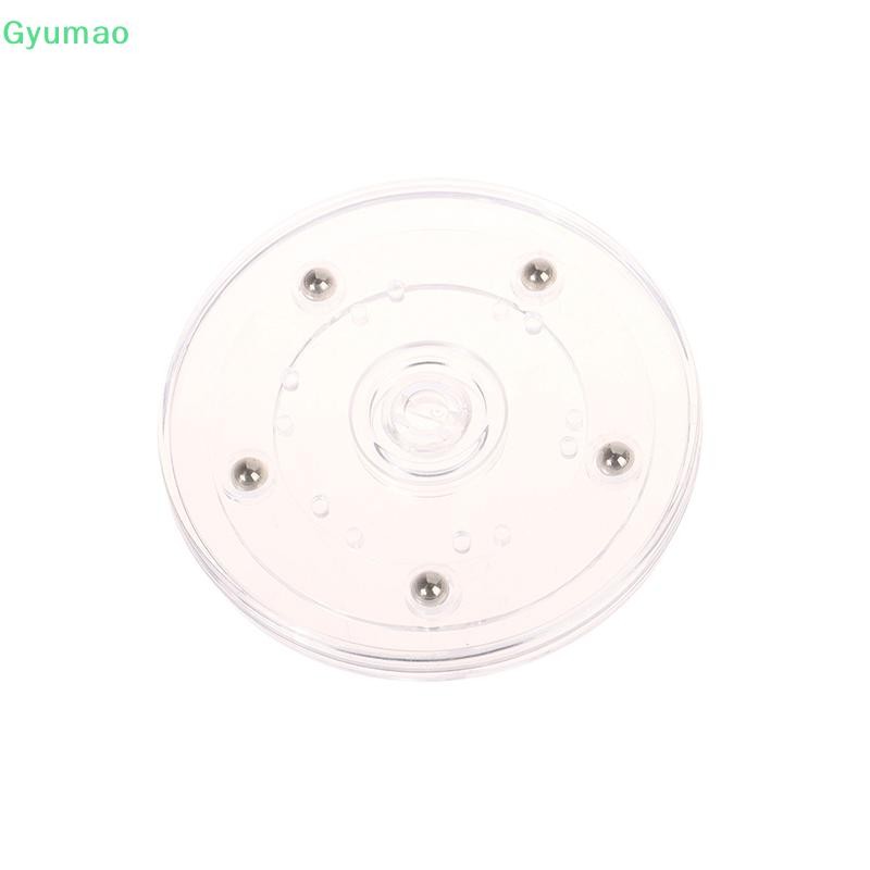 [Gyu] จานเสียงอะคริลิคใส 360 หมุนขาตั้งจอแสดงผลฐานกลมเครื่องประดับขี้เกียจตกแต่งแผ่นหมุนฮาร์ดแวร์เฟอร์นิเจอร์ TH - รูปที่ 3