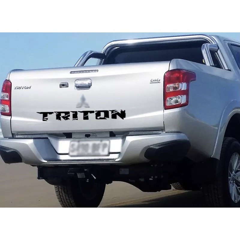 S98 สติ๊กเกอร์ไวนิลด้านหลัง Mitsubishi Triton Tailgate