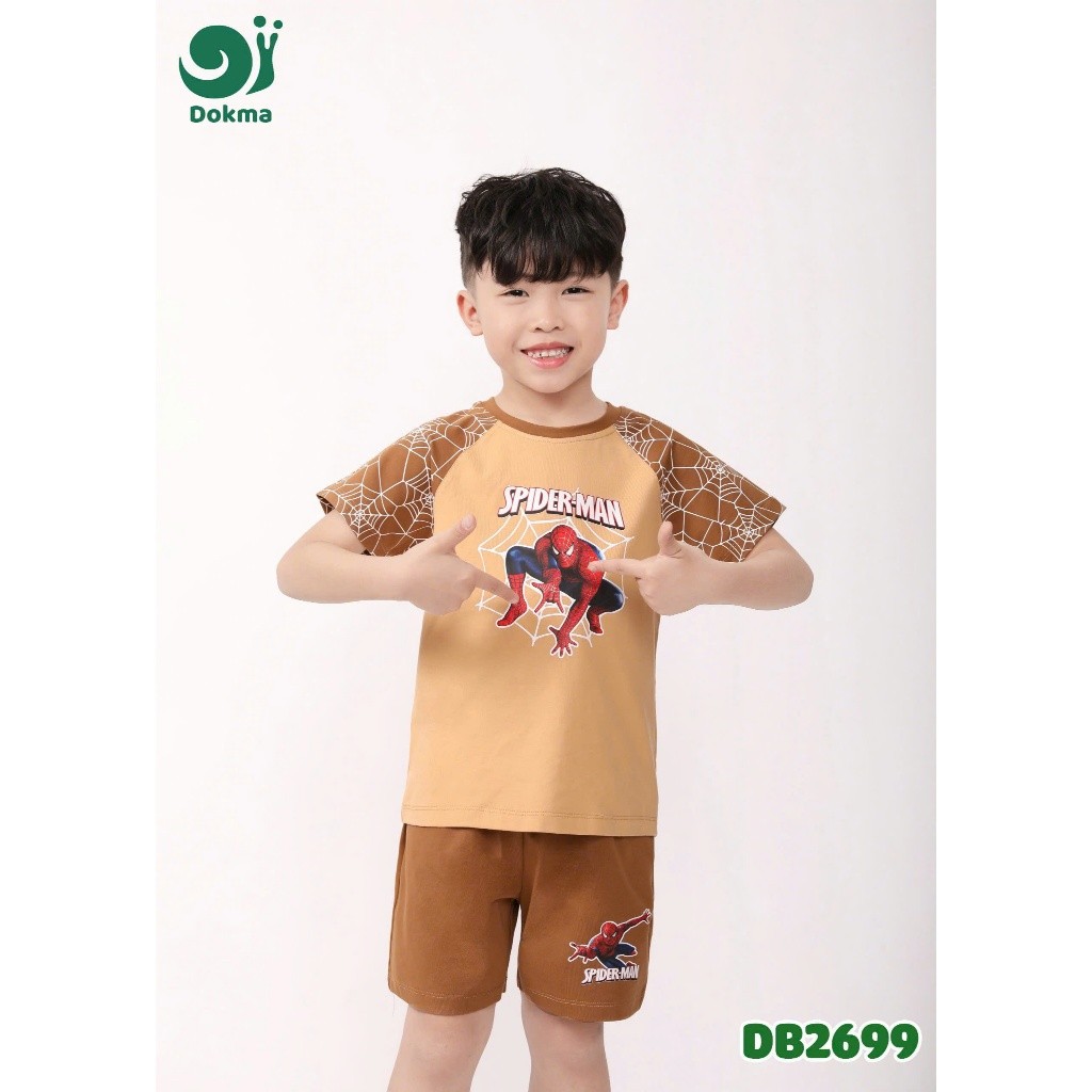 Dokma DB2699 ชุด Zaglan แขนกุดเด็กชาย (2-6Y) ผ้าคอตตอน