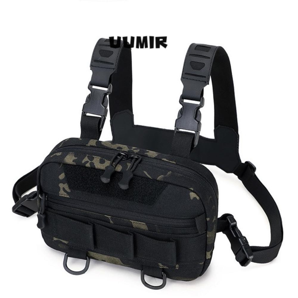 ยูมิร์ กระเป๋าคาดหน้าอกตกปลา,ปีนเขาสวมทนเย็นกระเป๋าเป้สะพายหลัง,แฟชั่นกันน้ํา3สี