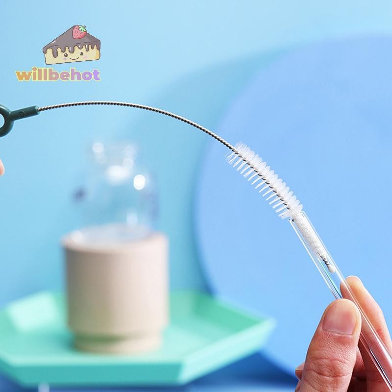 [WillbehotT] แปรงเกลียวไนลอนคุณภาพสูงสําหรับหลอดแว่นตาคีย์บอร์ดเครื่องประดับแปรงทําความสะอาดเครื่องมือทําความสะอาดที่ใช้งานได้จริง [ใหม่]