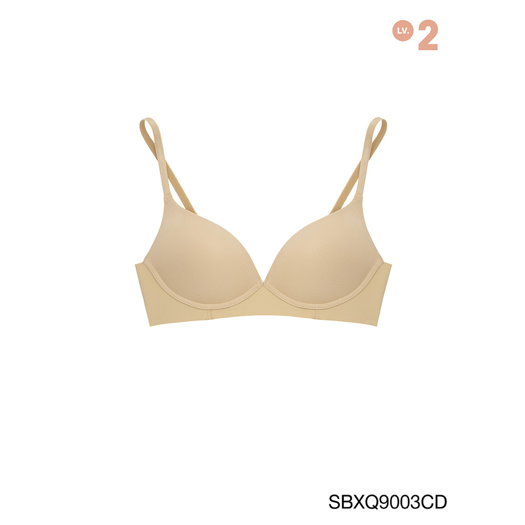 [Online Exclusive]  Sabina เสื้อชั้นใน Seamless Fit รุ่น TWENTY FIVE รหัส SBXQ9003CD สีเนื้อเข้ม