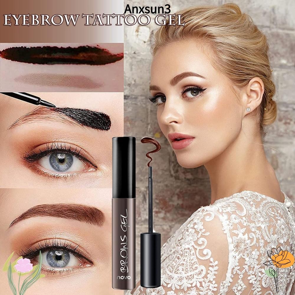 Anxsun3 Peel Tattoo EyeBrow Gel EyeBrow Tint EyeBrow Tattoo Easy Peel Tint EyeBrow Gel