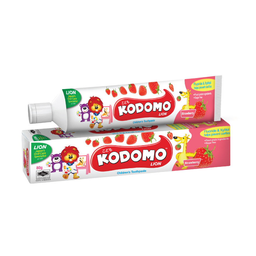 ยาสีฟัน 80g Kodomo Strawberry ttb3