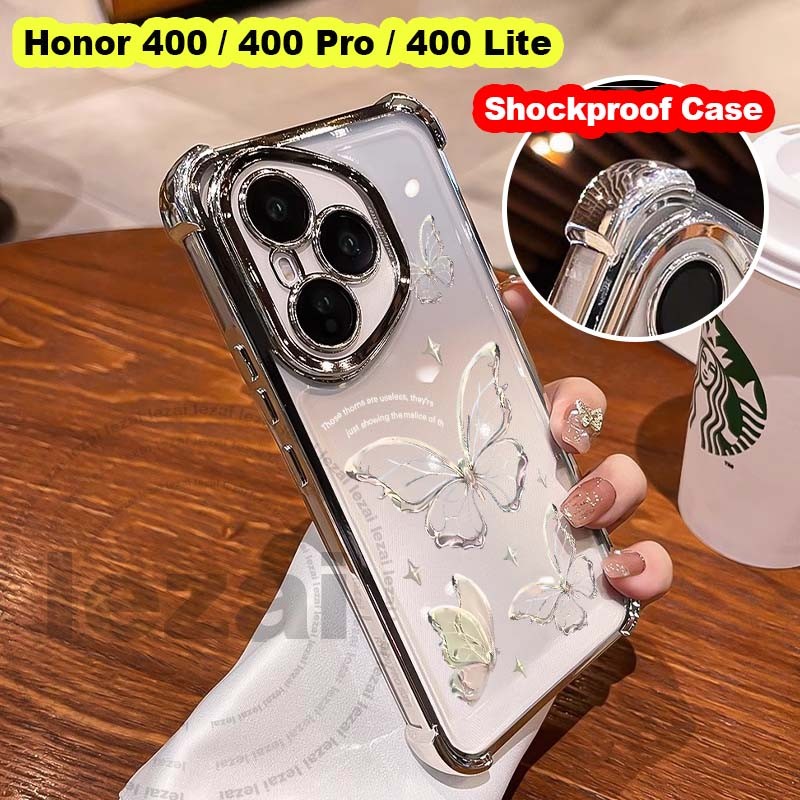 เคส Honor 400 Pro Honor400 Pro 400 Lite 5G Honor400 Honor400Pro5G เคสกันกระแทกแบบนุ่มใส Glitter
