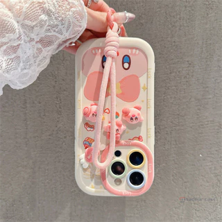เคสไอโฟน DIY คิร์บี้สุดน่ารัก สำหรับ IPhone 15 11 12 13 14 PRO MAX 6 7 8 14 15 Plus XR XS MAX 8Plus 14Plus 15Plus PFK784