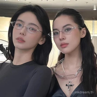 กรอบแว่นตา, แว่นตาแสงสีฟ้ากรอง, แว่นตาสายตาสั้น, -50, -75, -175 ถึง -1000, 1.56/1.67 เลนส์แสงสีฟ้ากรอง, แฟชั่น, สไตล์ย้อนยุค, กรอบวงรี 2610