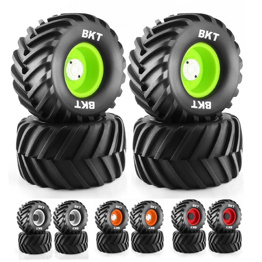 4pcs 135mm 1/10 รถบรรทุกมอนสเตอร์ Buggy ยาง 12 มม.ล้อ Hex สําหรับ Kyosho Tamiya HSP HPI HIMOTO Traxxas Axial อะไหล่อัพเกรด