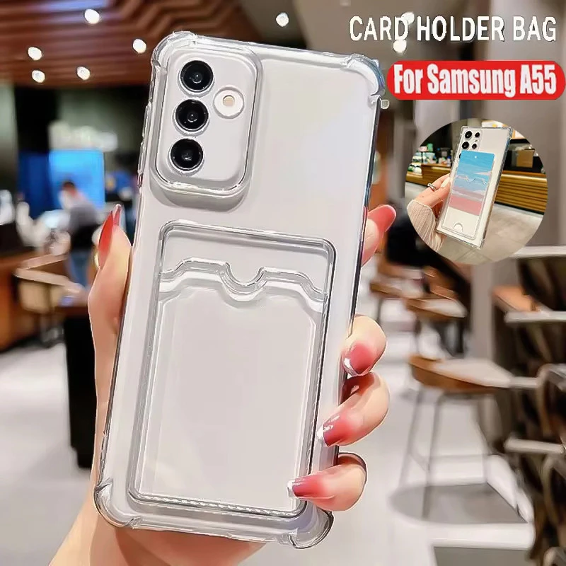 เคสใส่บัตร for Samsung S26 S25 Ultra S24 S23 S22 Plus A57 A37 A56 A55 A36 A26 A16 A07 A17 A53 A35 A33 A32 A25 A15 A13