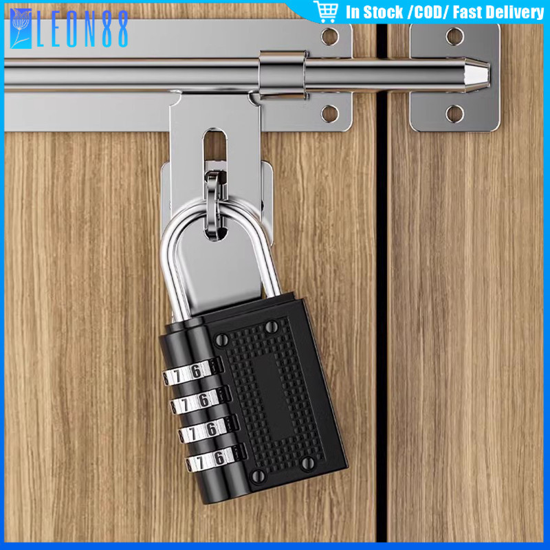 ของมาใหม่！กุญแจล็อคประตู ล็อคแบบใส่รหัส 4 หลัก เพื่อความปลอดภัย ล็อคดิจิตอล