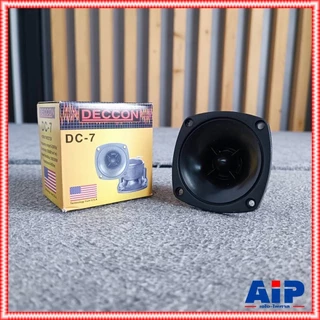 ลดล้างสต็อค DECCON DC-7 ลำโพงแหลมเปียโซ่ ลำโพงเสียงแหลม DEC CON ลำโพงเสียงแหลม เดคคอน Horn Tweeter DC7 DC 7 เอไอ-ไพศาล