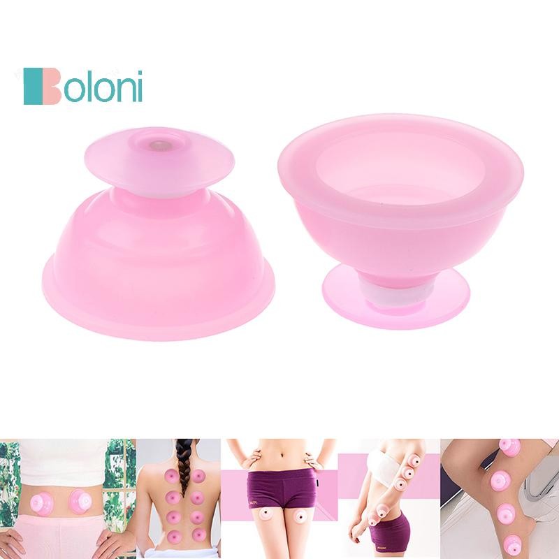 [Boloni] Massage Cupping Cups Device Anti-cellulite Safety Health Vacuum Silicone ใหม่