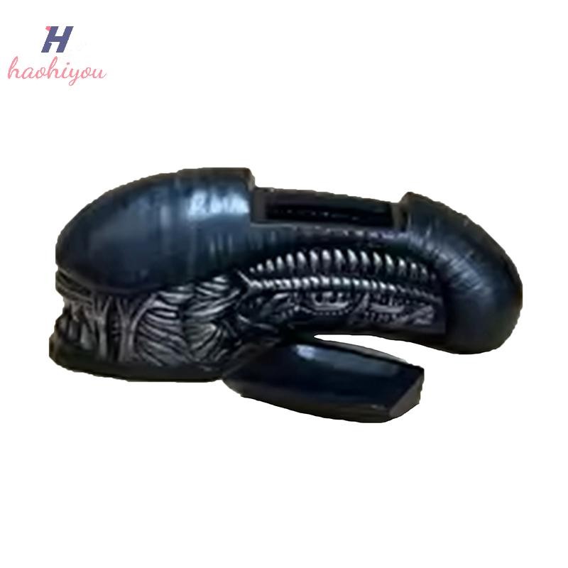 <haohiyou> Creative Horror Alien Romulus Popcorn Bucket เดสก์ท็อปตกแต่งเครื่องประดับ Alien Romulus Popcorn Bucket ของขวัญฮาโลวีน - รูปที่ 6