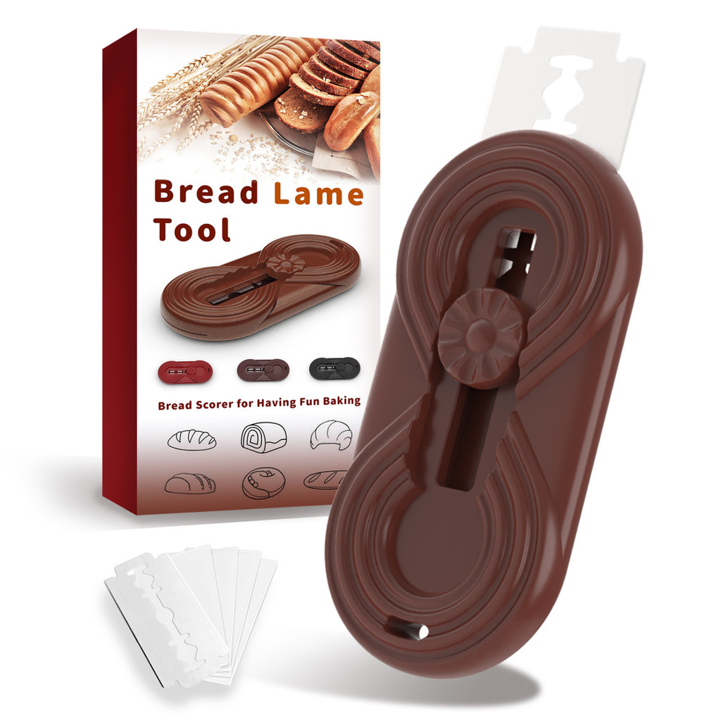 Spot Goods#Magnetic Bread Slicer, Expandable Bread Slicer, Baguette Slicer, Bread Cutter0628hw