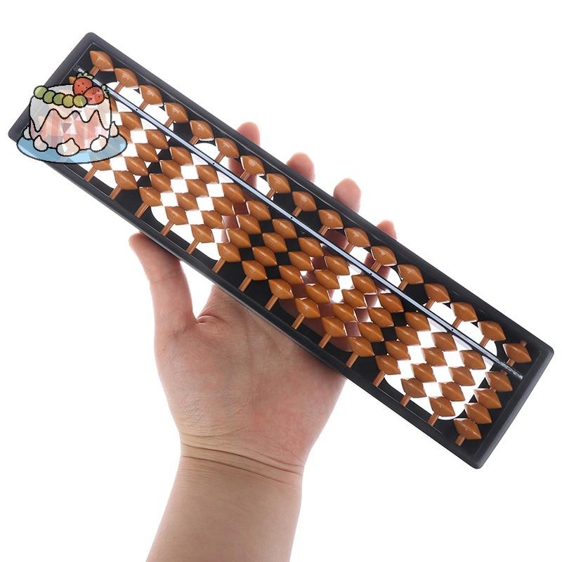 [Sep] 1 PC Kids 17 หลัก Rods Standard Abacus Maths เครื่องมือคํานวณการศึกษา .