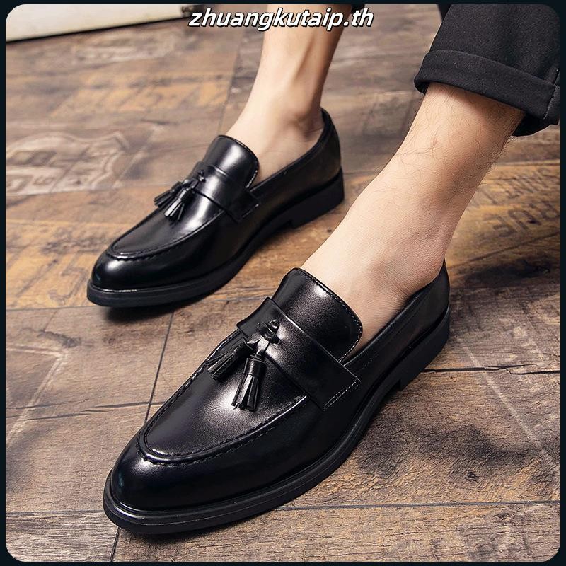 Hush Puppies รองเท้าหนัง ขนาดใหญ่ สําหรับผู้ชาย ไซซ์ 45 46 47 48