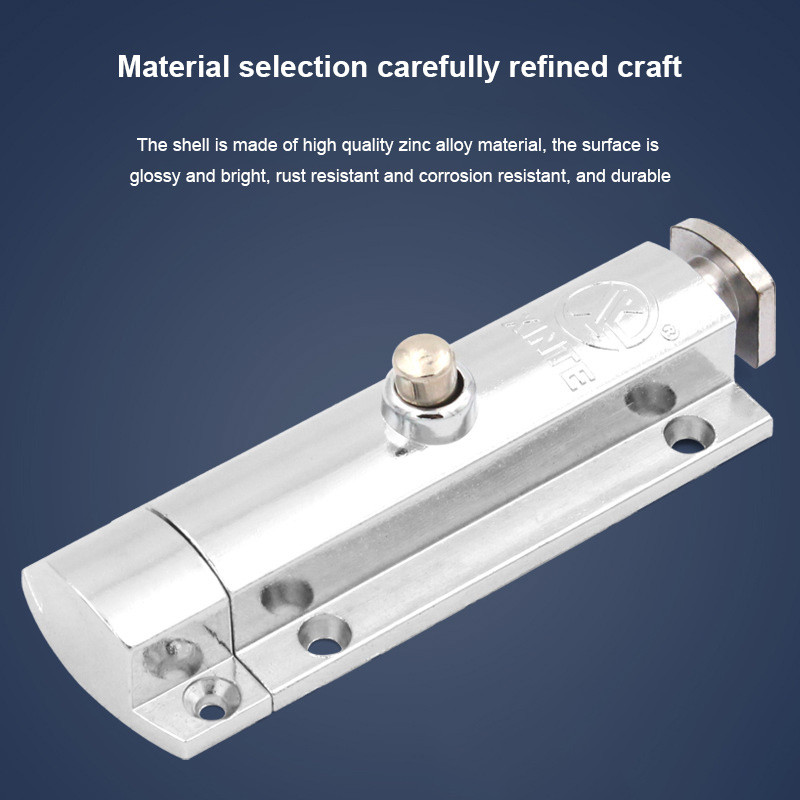 😍COD😍กลอนล็อคประตู แบบสปริง สเตนเลส อัตโนมัติ กันขโมย สําหรับห้องน้ํา