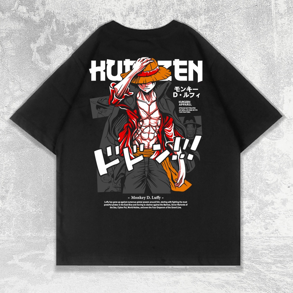 MONKEY D LUFFY ONE PIECE SERIES ANIME T-SHIRT - KUROZEN