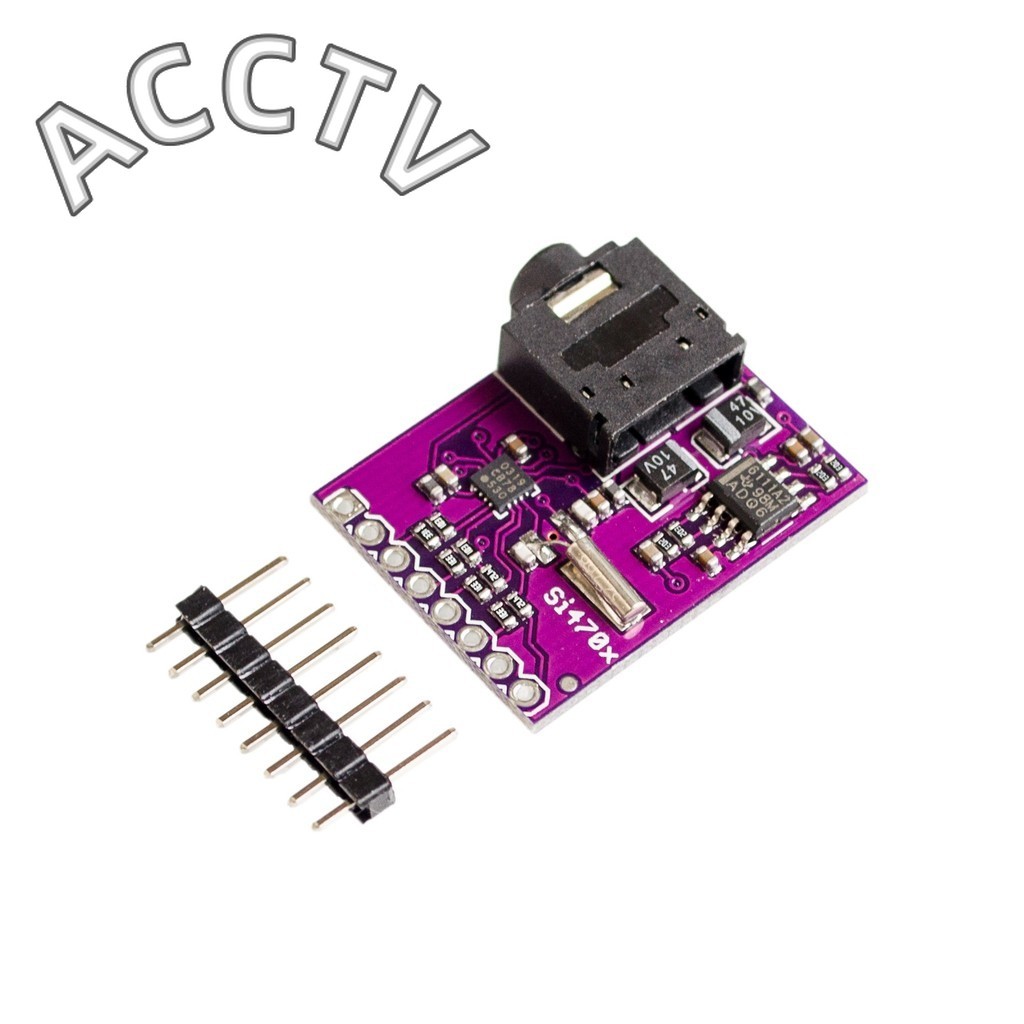 Si4703 บอร์ดประเมินจูนเนอร์ FM บอร์ดจูนเนอร์วิทยุ