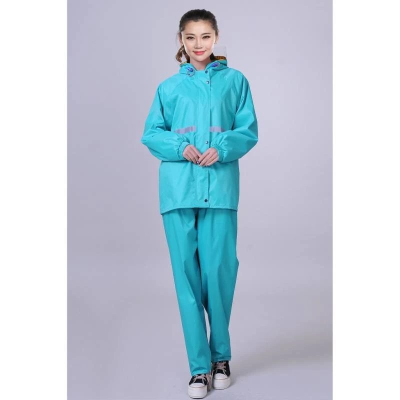 Alithai ชุดเสื้อและกางเกงกันฝนครบชุด Raincoat Suit Shirt & Pant thumbnail 3