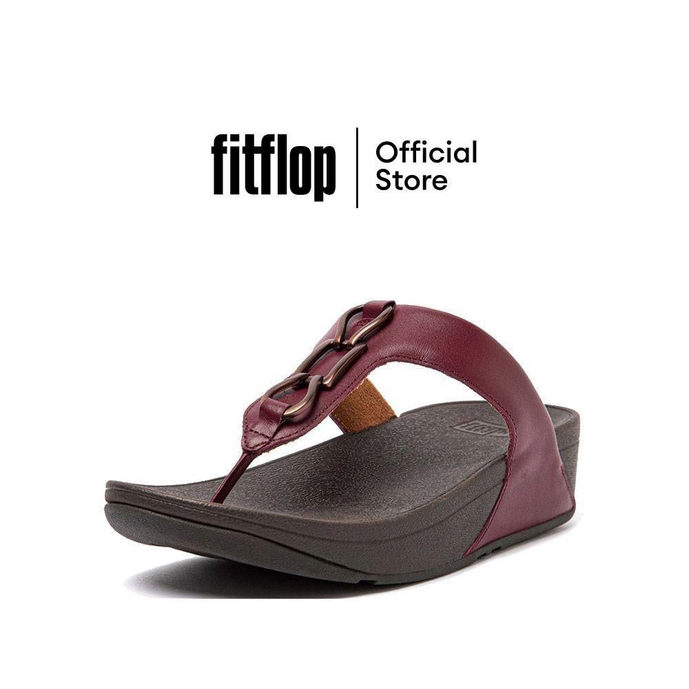 FITFLOP HALLYE รองเท้าแตะแบบหูหนีบผู้หญิง รุ่น FD3-A01 สี Plummy