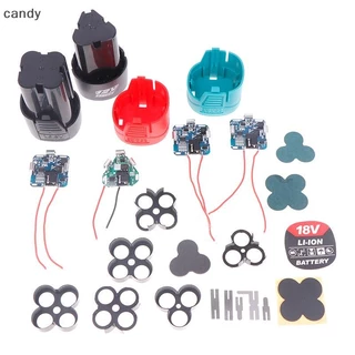 NDY 1 ชุด 12 V/2.8 V/18 V เครื่องมือไฟฟ้า 18650 แบตเตอรี่ลิเธียมกล่องวงจรแพ็คกรณีมือเจาะ Li-ion แบตเตอรี่ป้องกัน N